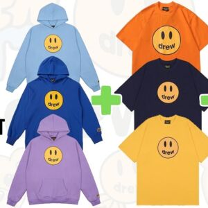 Drew Pack: Hoodie (A32) + T-Shirt (A43) + Sweatshirt (A14)